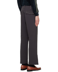 Needles Gray Western Leisure Trousers