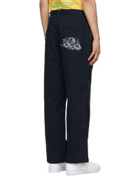 Brain Dead Navy S Chains Trousers