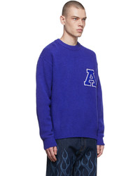 Axel Arigato Blue Wool Sweater