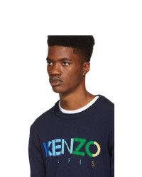 Kenzo Navy Paris Sweater