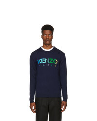 Kenzo Navy Paris Sweater
