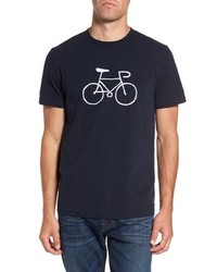 French Connection Embroidered Bike T Shirt