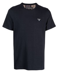 Barbour Embroidered Logo Cotton T Shirt