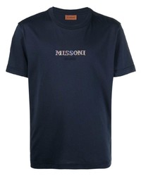 Missoni Embroidered Logo Short Sleeve T Shirt