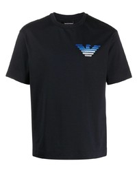 Emporio Armani Embroidered Logo T Shirt