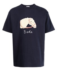 Bode Embroidered Logo T Shirt