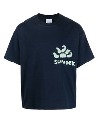 Sundek Embroidered Logo T Shirt