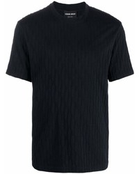 Giorgio Armani Embroidered Short Sleeve T Shirt