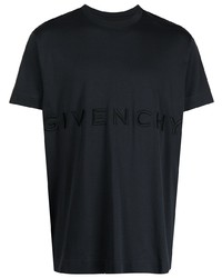 Givenchy Gg Logo Embroidered T Shirt