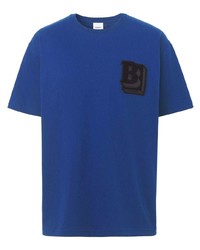 Burberry Letter Graphic Cotton T Shirt