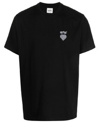 ARTE Logo Embroidered Cotton T Shirt
