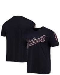 PRO STANDARD Navy Detroit Tigers Team Logo T Shirt