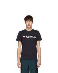 Moncler Navy Logo T Shirt