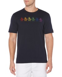 Original Penguin Pride Embroidered Penguin T Shirt
