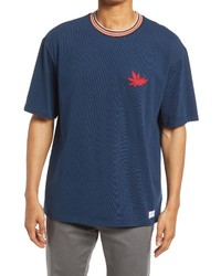 Vans Red Line Ringed Cotton T Shirt