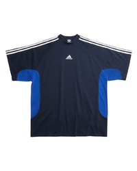 Balenciaga X Adidas Logo Embroidered T Shirt