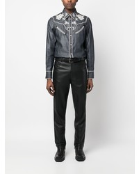DSQUARED2 Embroidered Western Style Shirt