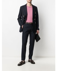 Tommy Hilfiger Double Breasted Embroidered Blazer