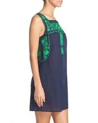 Tory Burch Amira Embroidered Cover Up Dress
