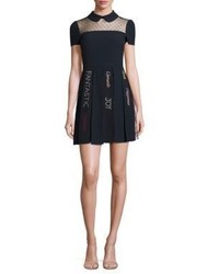 RED Valentino Embroidered A Line Dress