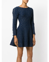 Antonino Valenti Embroidered Fitted Dress