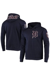 PRO STANDARD Navy Detroit Tigers Team Logo Pullover Hoodie At Nordstrom