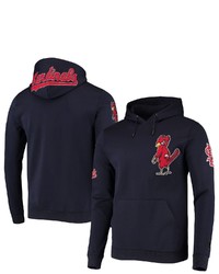 PRO STANDARD Navy St Louis Cardinals Team Logo Pullover Hoodie
