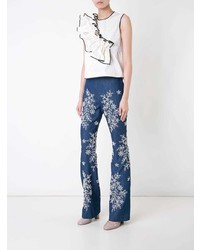 Huishan Zhang Embroidered Flared Jeans