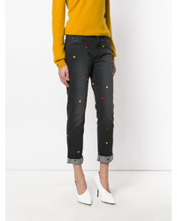 Stella McCartney Heart Embroidered Jeans