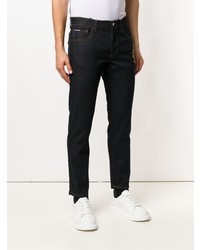 Dolce & Gabbana Tapered Patch Jeans