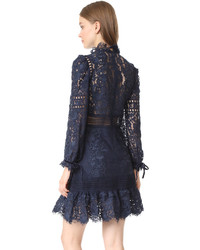 Sea Lace Embroidered Dress