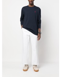 Polo Ralph Lauren Embroidered Logo Long Sleeved T Shirt