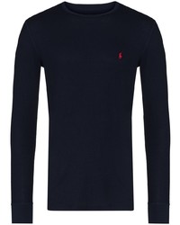 Polo Ralph Lauren Logo Embroidered Long Sleeve T Shirt