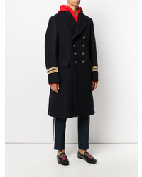 Gucci Embroidered Double Breasted Coat
