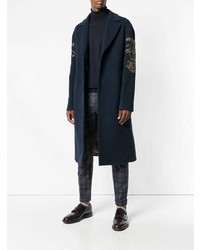 Etro Side Embroidery Loose Coat