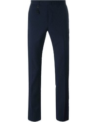 Incotex Embroidered Slim Trousers