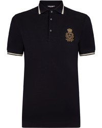 Dolce & Gabbana Dg Logo Patch Polo Shirt