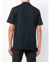 Lanvin Embroidered Pocket Polo Shirt