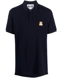 Moschino Embroidered Teddy Detail Polo Shirt