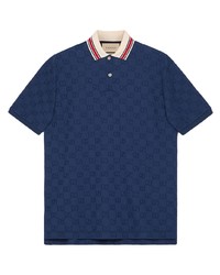 Gucci Gg Embroidered Polo Shirt