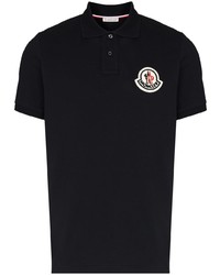 Moncler Logo Appliqued Polo Shirt