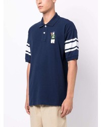 Chocoolate Logo Embroidered Cotton Polo Shirt