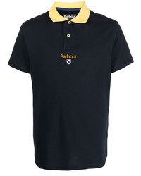 Barbour Logo Embroidered Cotton Polo Shirt