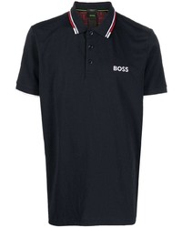 BOSS Logo Embroidered Polo Shirt