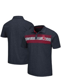 Colosseum Navy Ole Miss Rebels Logan Polo