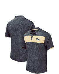 Colosseum Navy Pitt Panthers Nelson Polo