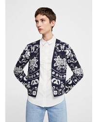 Mango Sequin Embroidered Jacket