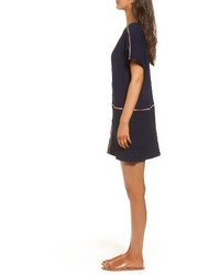 Madewell Embroidered Shift Dress