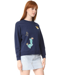 MAISON KITSUNE Embroidered Sweatshirt