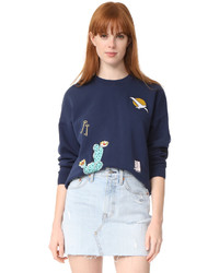 MAISON KITSUNE Embroidered Sweatshirt